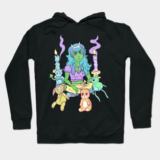 Pastel Goth Demon Girl Hoodie